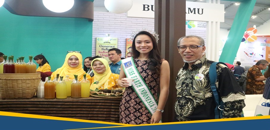Bude Jamu Tampil di Pameran Pembangunan Kesehatan HKN 2019 Bude Jamu Tampil di Pameran Pembangunan Kesehatan HKN 2019
